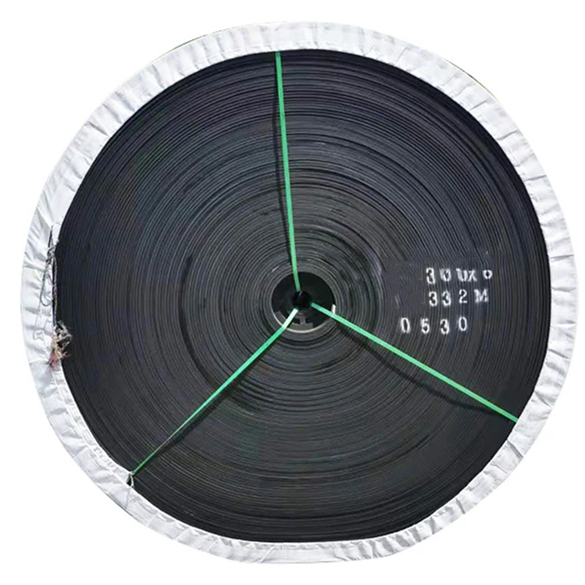 Conveyor belt abrasion resistant thickened rubber bands exclusive conveyor belt for mining industry