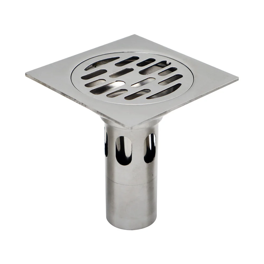 304 stainless steel large flow washing machine floor drain dual-use sewer odor insect core floor drain