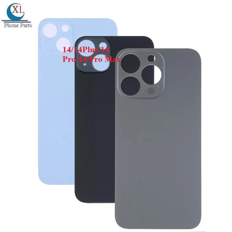 Factory Supplier Back Battery Door Glass For Iphone 14 14 Plus 14 Pro 14pro Max 13 12 11 Pro Rear Glass Cover Replacement Parts