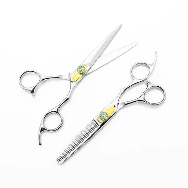 Professional Barbershop Beauty Salon Equipment Hairdresser Products Hairdresser Scissor Barber Hair Cutting Scissor Set