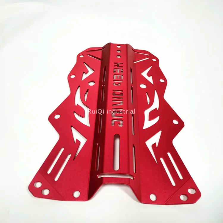 customized 7075 aluminium alloy diving plate bracket stamping bending processing