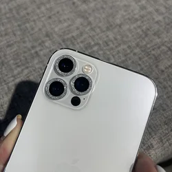 HD Clear 9H Tempered Glass Glitter Diamond Camera Lens Protector For iPhone 11 12 13 13Pro Pro Max 13 Mini 12Pro 11Pro 12mini