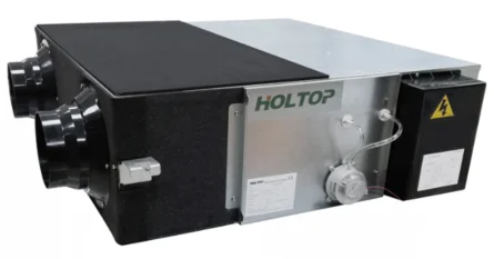 Holtop потолочный тип erv hrv для офиса с бесщеточным двигателем постоянного тока 10 скоростей