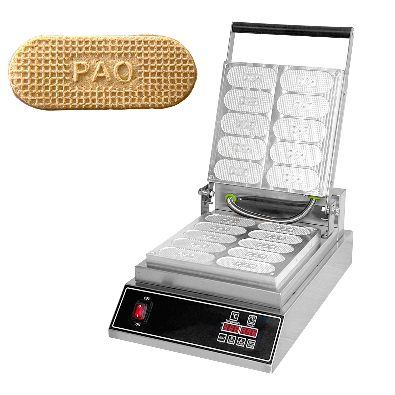 Commercial cookie press baker digital Machine nonstick  custom mold cookie biscuit making machine