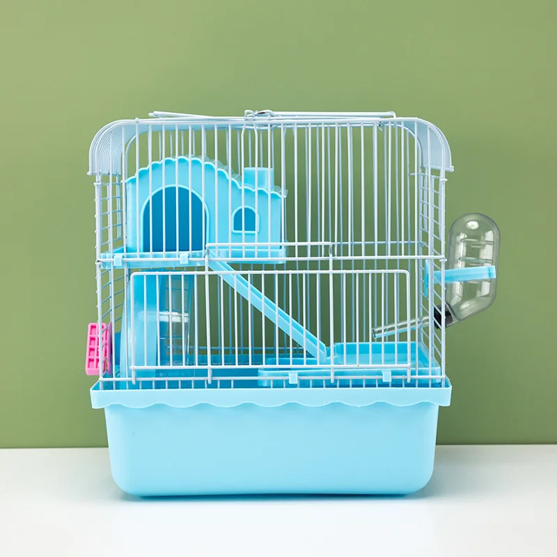 Hot sale high quality luxury hamster cage pet house plastic small animal cage