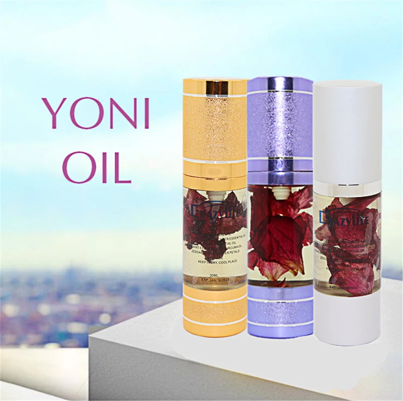 Herbal Yoni Essential Feminine Care Oil Yoni tightening  Oil With Private Label Rose Yoni Essential Oil
