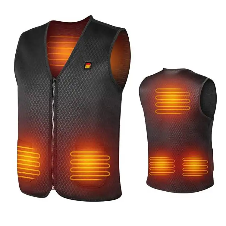 
Factory Direct Sell Men Winter Heated Vest, Keep Warm Heated Clothes Vest 