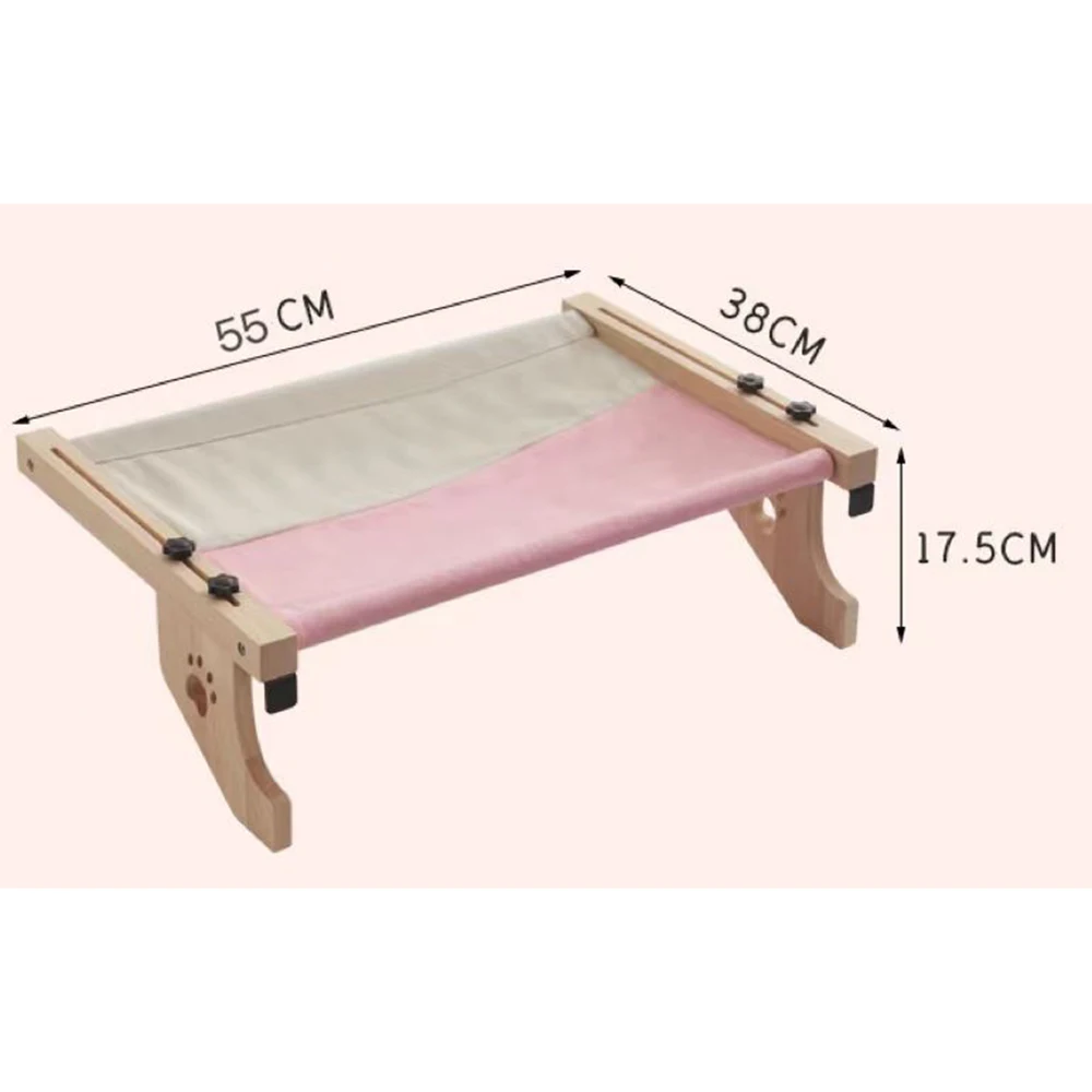 Cat House Window Perch Winter Mat Easy Washable Fabric Hammock Hanging Bed for Pet Seat Nest Bearing Cushion Shelf Sleep Seat