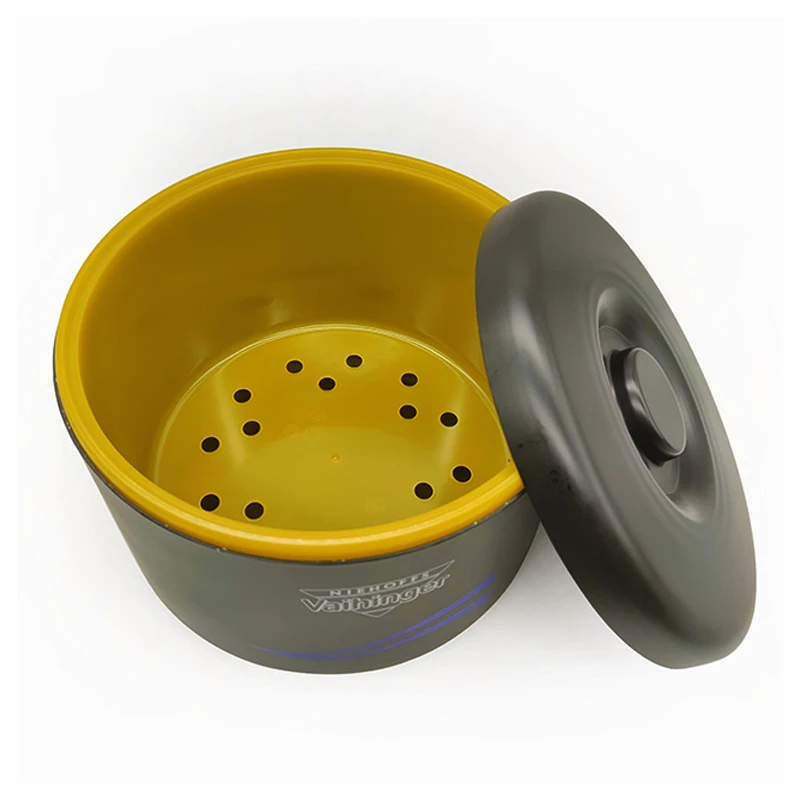 Круглое ведро для пива и льда, пластиковое ведро с крышкой, 10 л