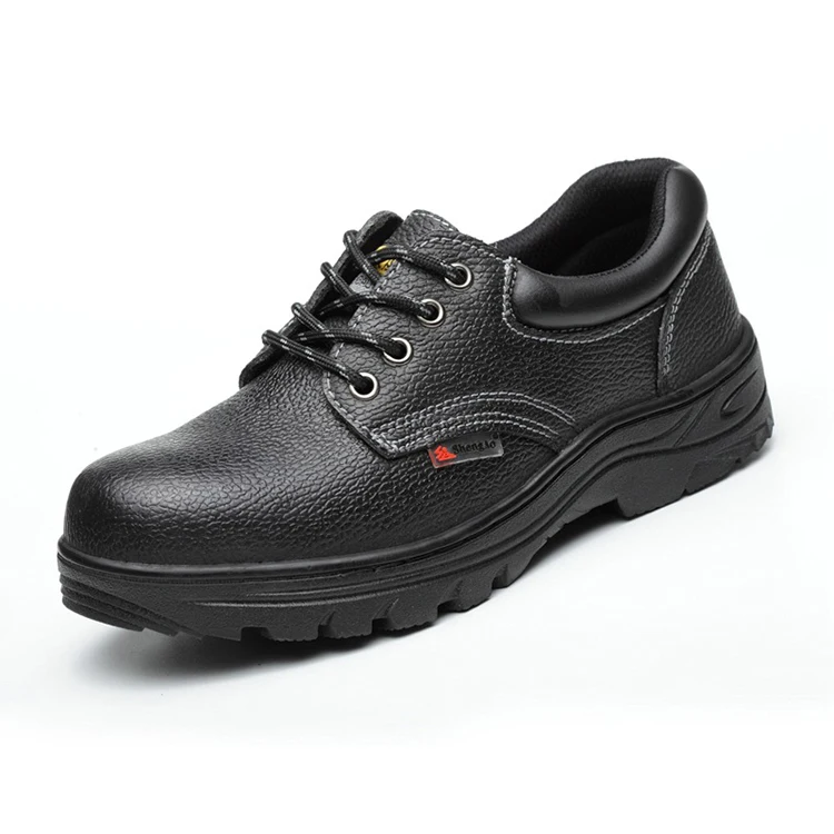 Insulated leather safety shoes steel toe Anti-smashing and wear-resistant industrial safety shoe