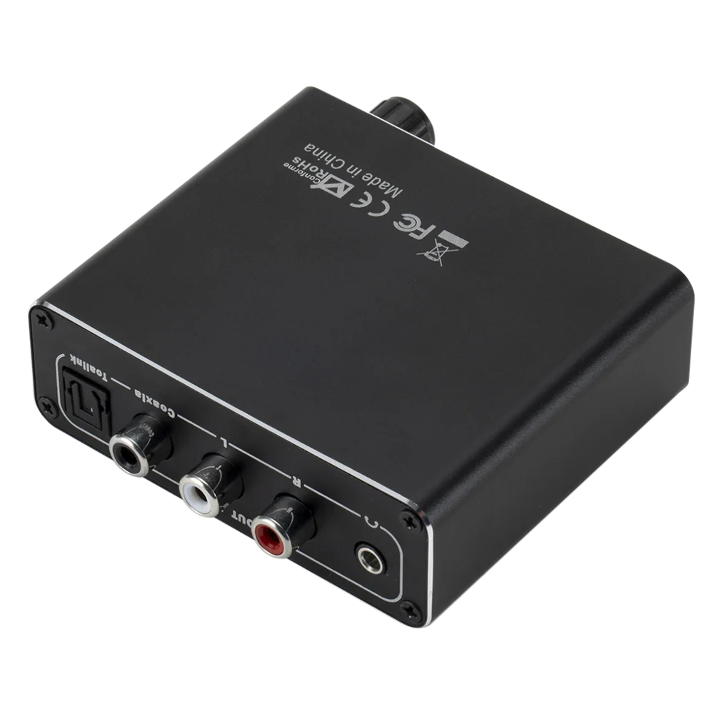 192 кГц Цифровой оптический коаксиальный Toslink аналоговый RCA L/R 3 5 мм