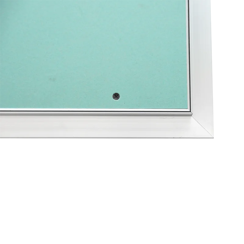 Access panel ceiling and drywall revision