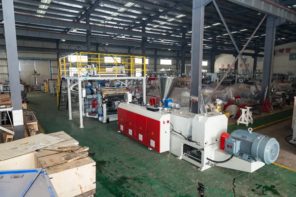 Home use Five-Roller SPC LVT PVC Flooring Foam Sheet Lamination Machine