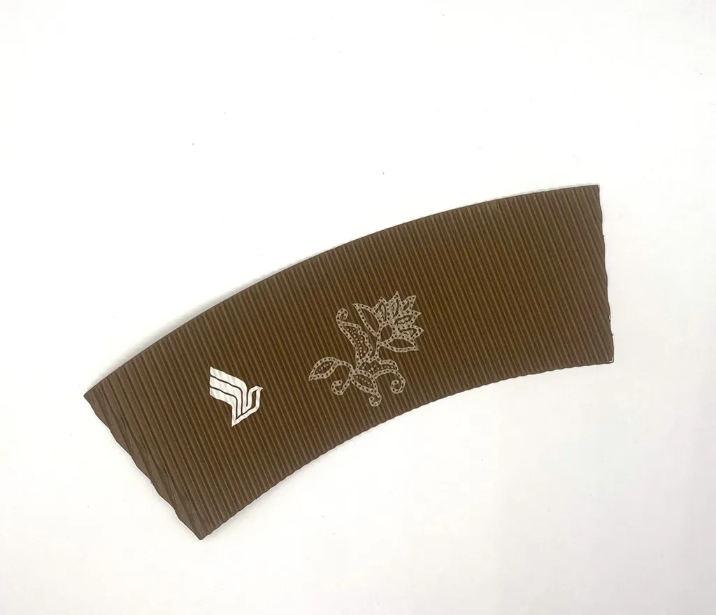 Best quality disposable paper cup fan for hot drink paper cup food grade for sale