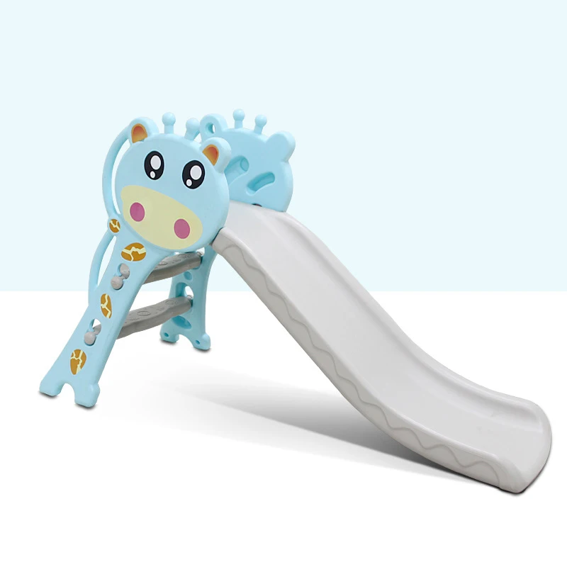SL10 Kindergarten Children indoor combination plastic slide and swing set with 500 Pcs ball indoor playground equipment for kids