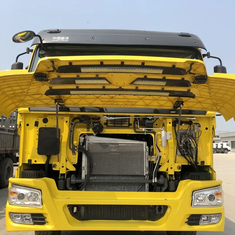 used Howo commercial vehicle 4x2 371hp single row semi warehouse grid used light truck for sale