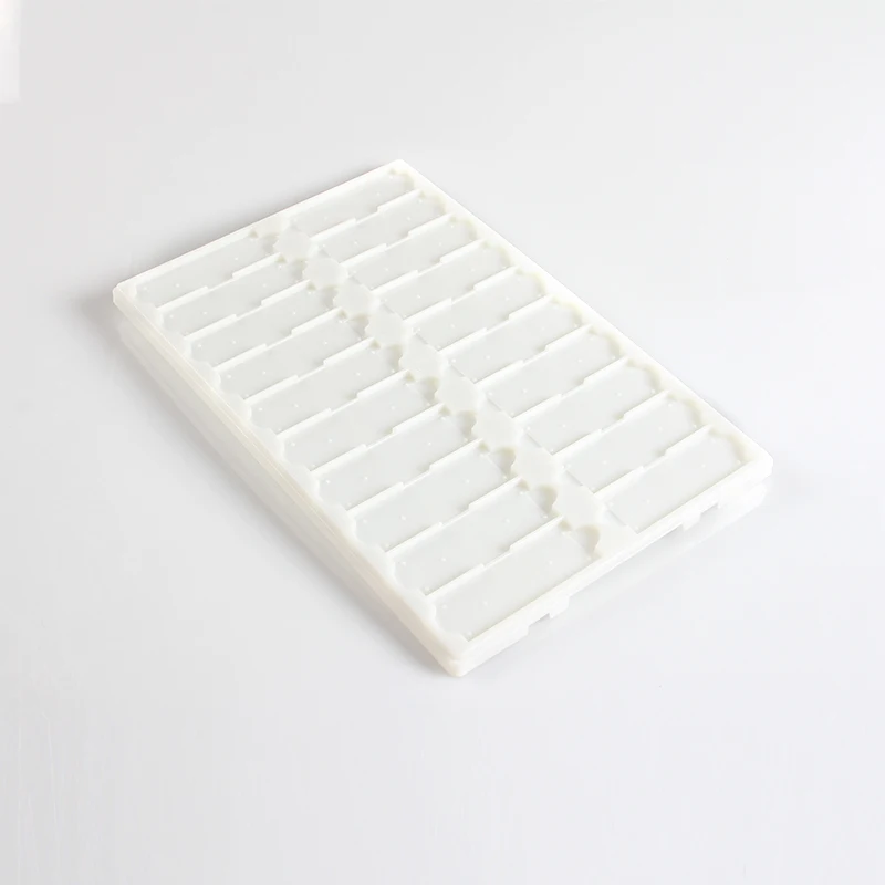 20 Places Microscope Slides plastic slide tray