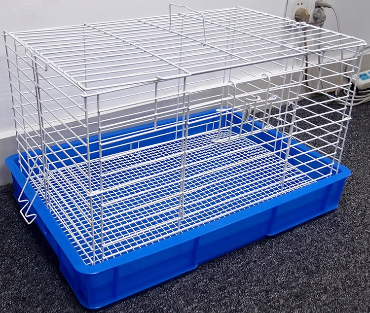 Used Indoor Commercial Welded Wire Mesh Meat Rabbit Breeding Farming Industrial Cage Sale For Rabbit chicken pet cage