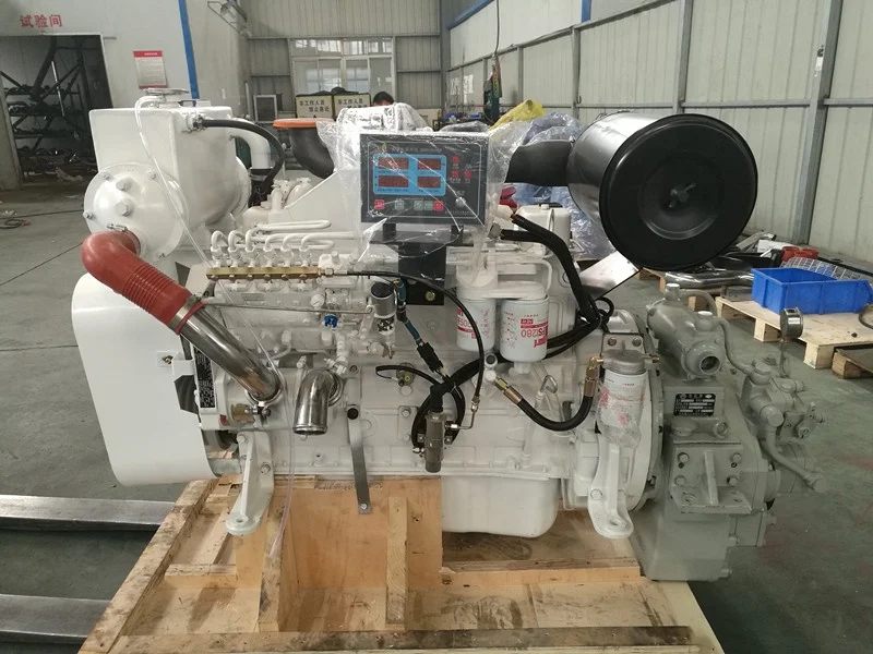  Из натуральной кожи 4 цикл 6-ти цилиндровый 180HP 6BTA5.9-C180 морской дизельный двигатель