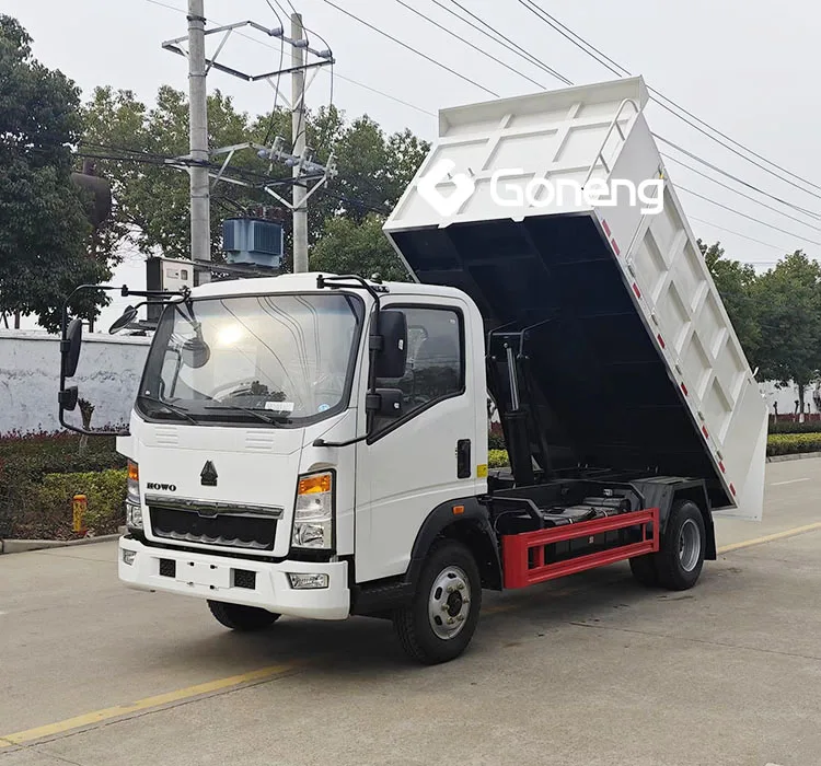 light-duty transportation 3m3 4m3 5m3 mini dump dumper truck 3 4 5 ton 6t dimensions