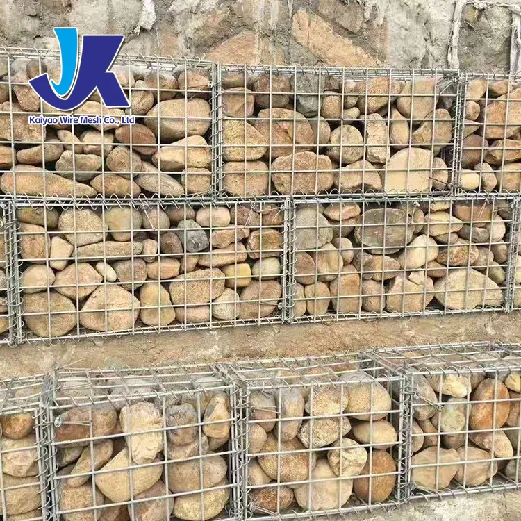 Прямые продажи с завода оцинкованной габионной сетки для подпорных стен и садовых клеток