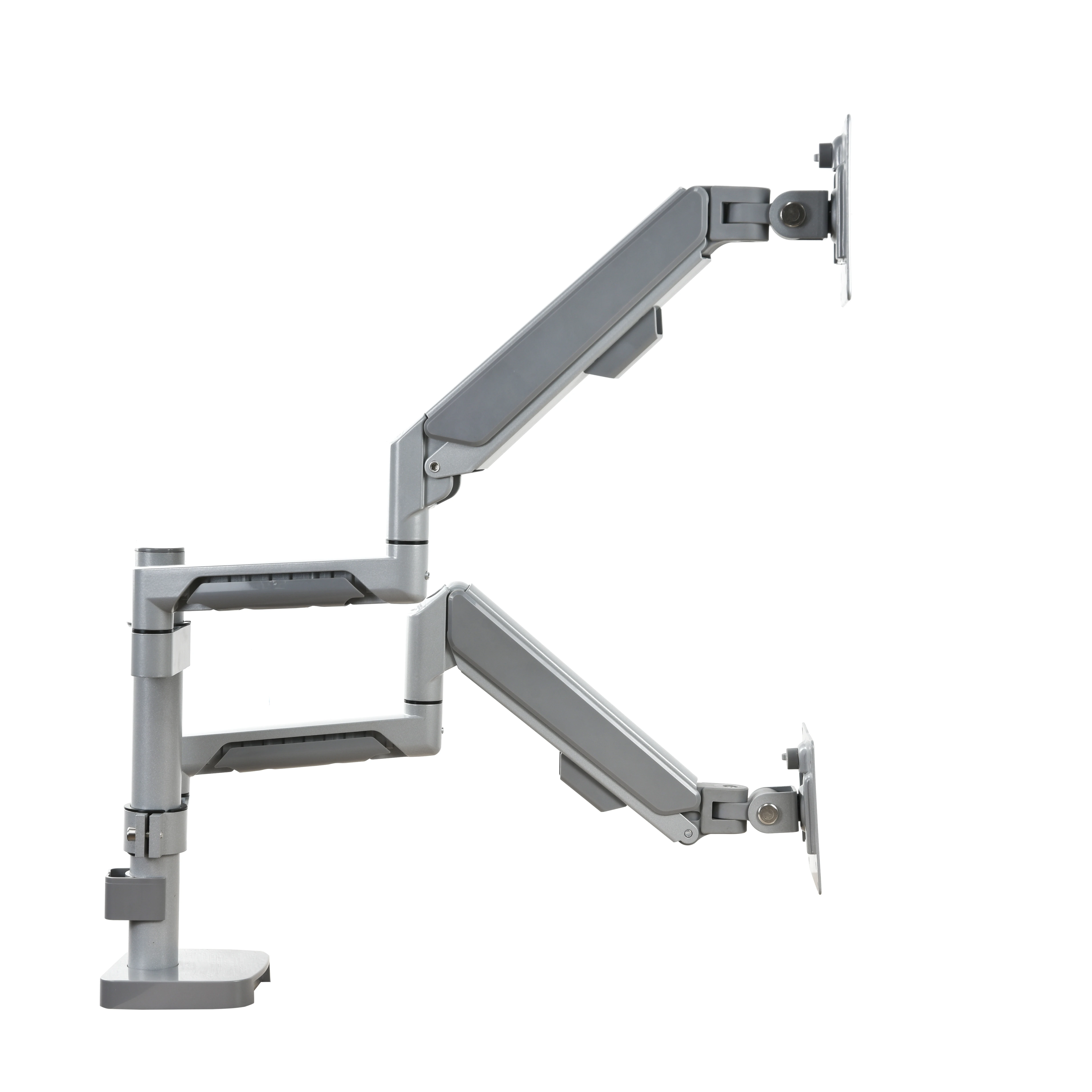 Hot Selling Adjustable Desk Mount Bracket Dual Monitor Arm Quick Release Buckle Monitor Arm