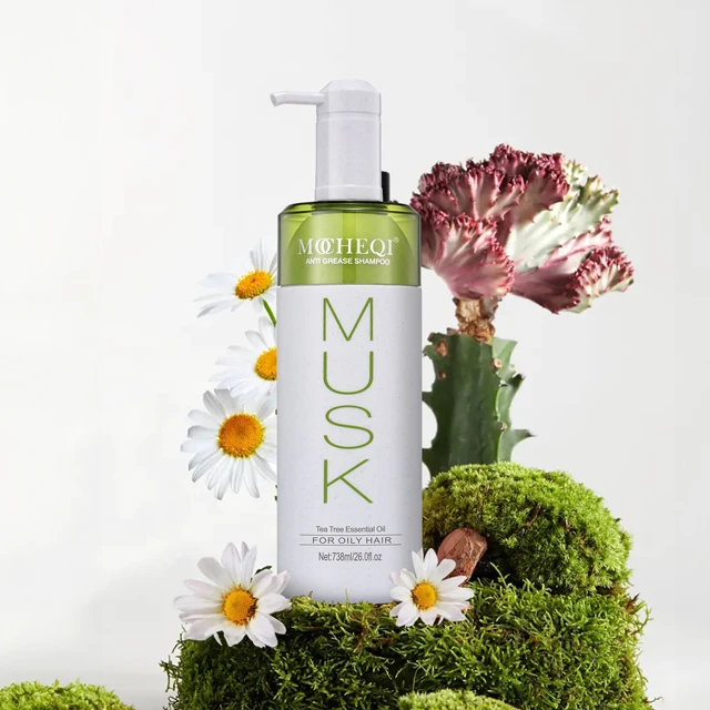 MOCHEQI Wholesale Natural Organic Vegan Hair Care Products OEM Custom Biotin Platycladus orientalis Hair Shampoo And Conditioner