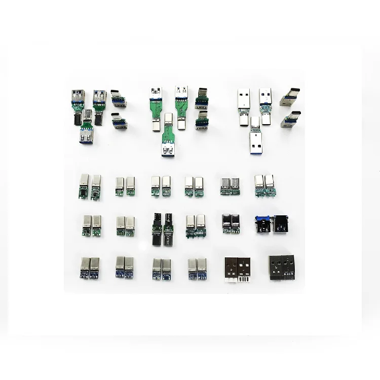 Factory Direct Supply 24 Pin Type C Usb Male  Female Usb Connector