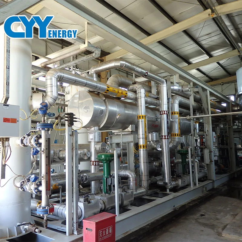 CYY Energy 99.9% Natural Gas Purity LNG gas liquefaction plant