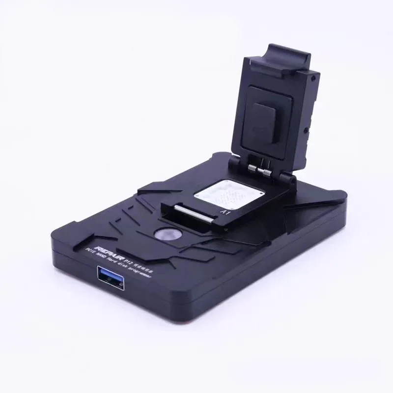 Mijing iRepair P12 BGA110 PCIE PCI-E NAND Hard Disk DFU Programmer for iPad for iPhone 8-11Promax Read Write One Key Purple Tool