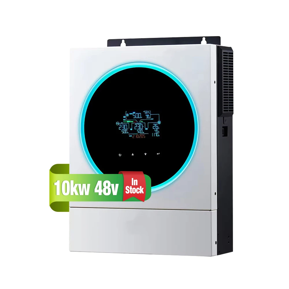 2kw 3kw 6kv 8kw 10kw 120V 240V Off Grid Solar Hybrid Inverter with Lithium Battery Industry Wholesale Price   Solar Inverter