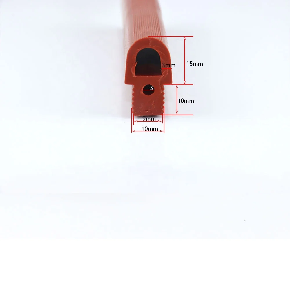 Mushroom head silicone strip oven oven oven door seal T-shaped red special-shaped silicone rubber seal