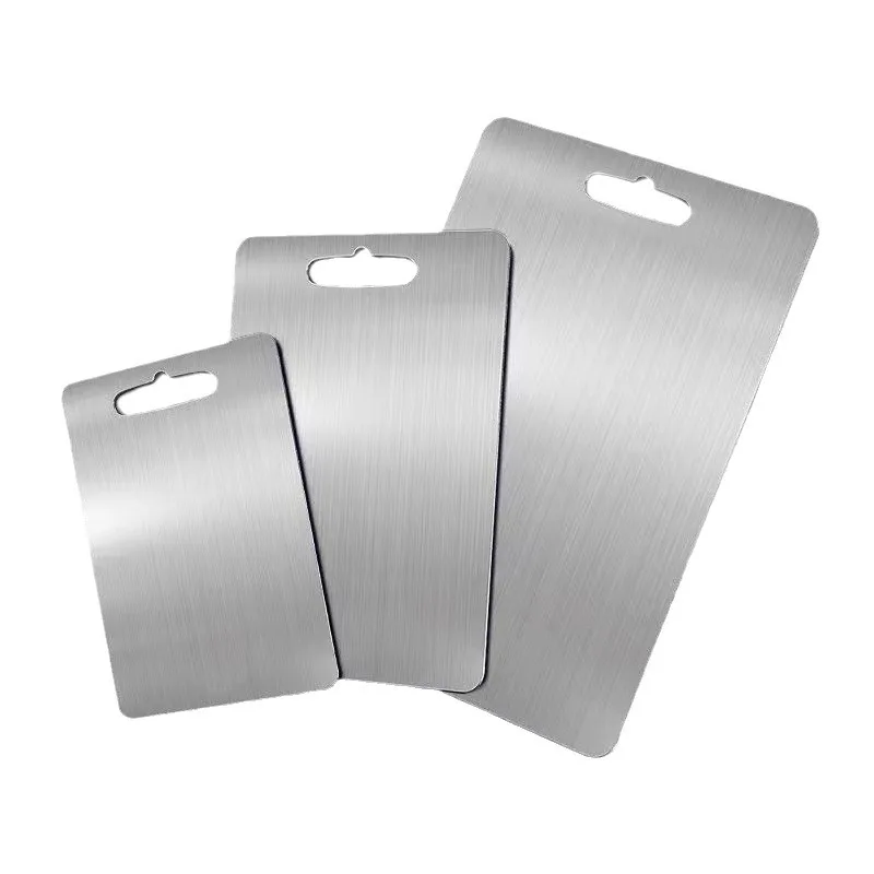 Rayshine Stainless Steel Easy To Clean Dishwasher Safe Titanium Cutting Board For Meat Fruit Vegetable