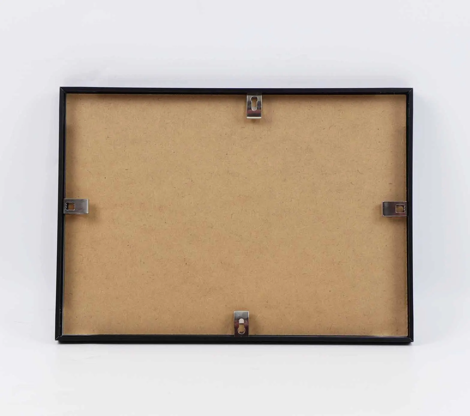 4pcs pack A4 picture frame, Metal photo frame, Black thin gallery frame with plexiglass