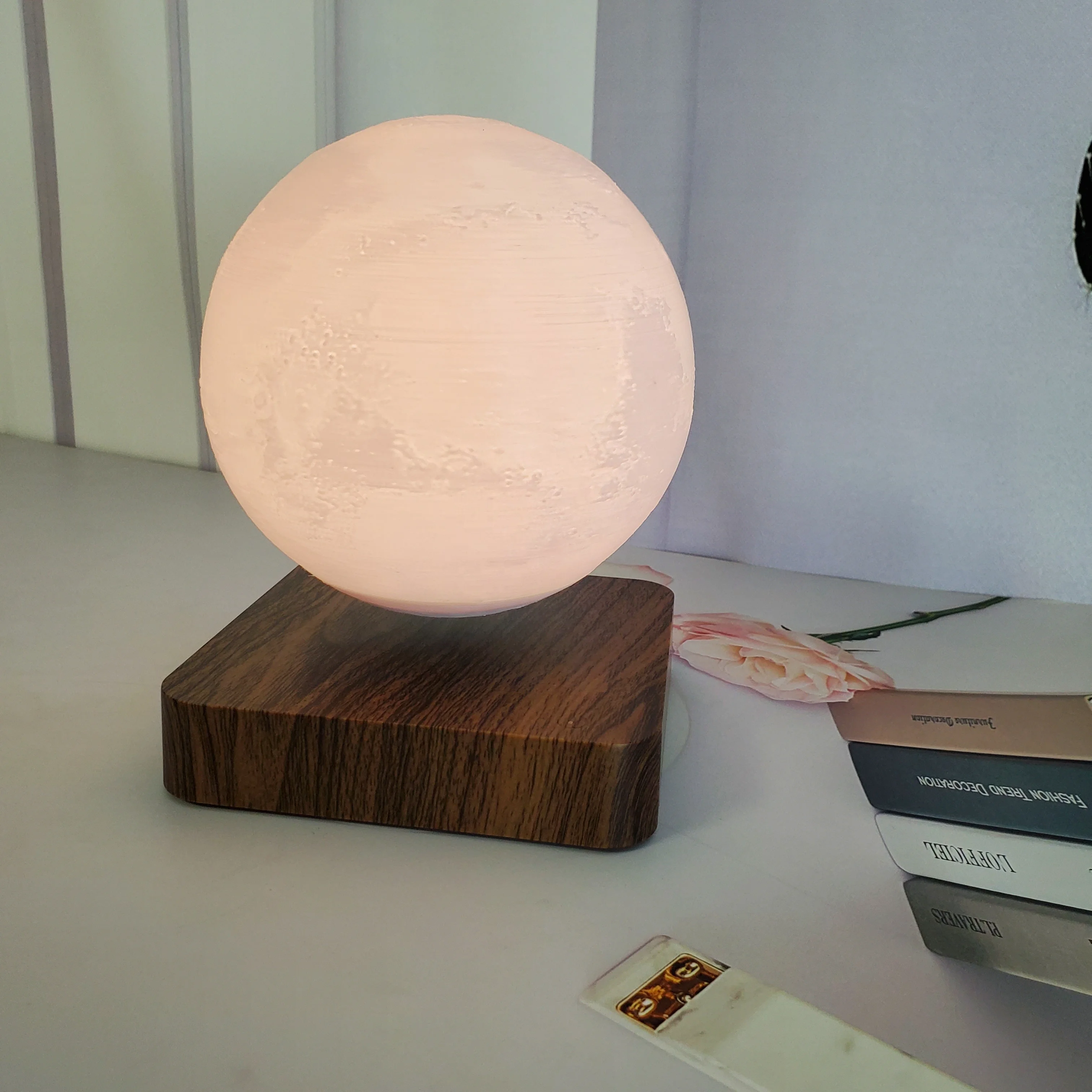 Moon Lamp Floating Mars Lamp Creative and Unique Gifts Table Lamp Home Decoration Levitating Mars Night Light