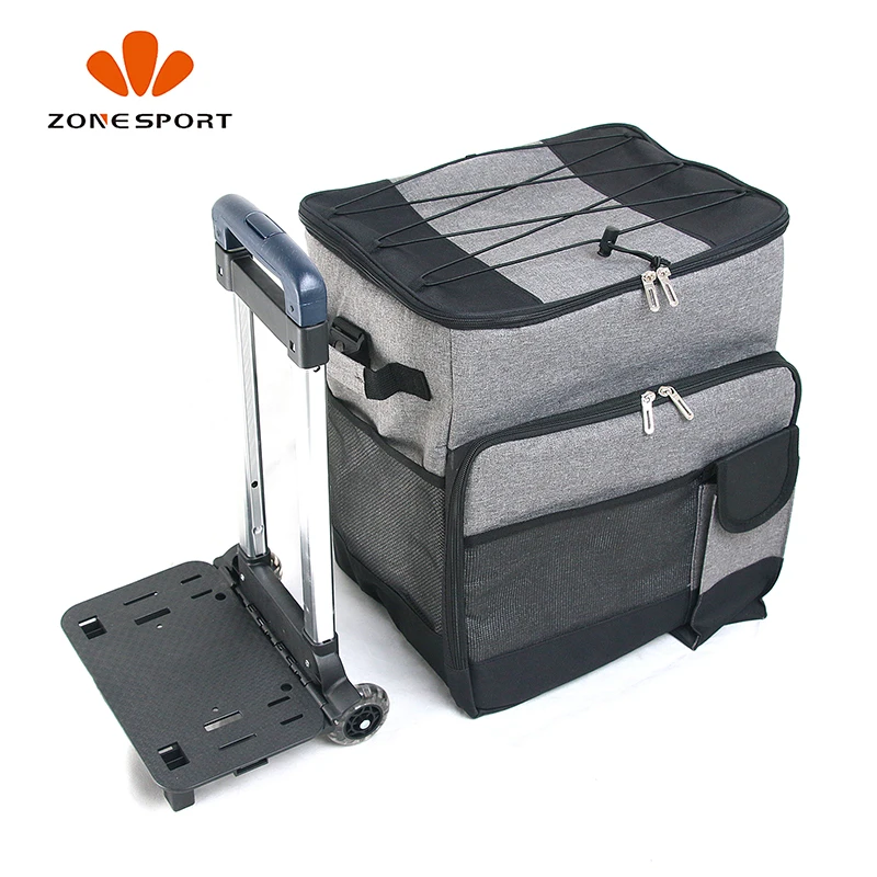 Outdoor Waterproof Wheeled Lunch Cooler Bag Custom Wholesale Large Capacity Travel Insulated Cooler Bags