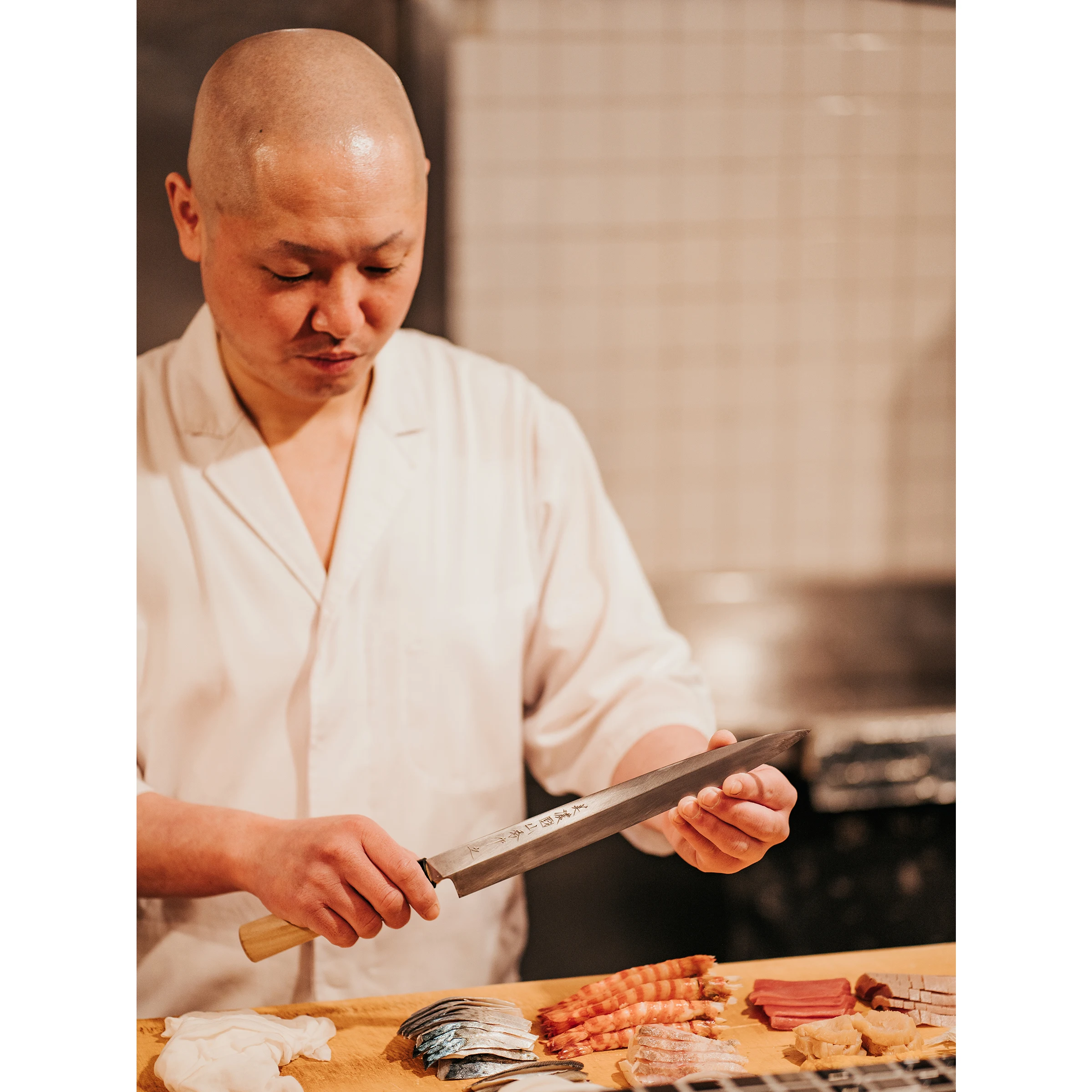 Japan Cut Seafood Tool Home Long Chef Stainless Rostfrei Meat Cleaver Knife