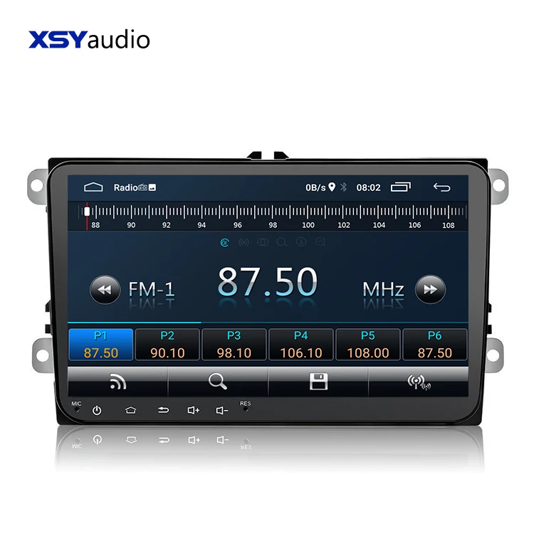MTK 8227/8163/8321 VW Android 12 для Volkswagen Автомобильный GPS навигатор Авто Стерео Мультимедиа Carplay автомобильный DVD-плеер