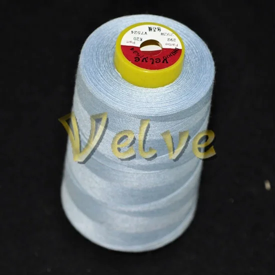 100% combed / mercerized singed cotton thread for sewing