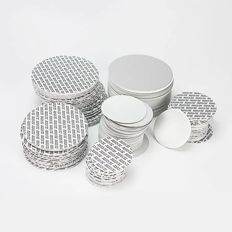 Уплотнение прокладки из алюминиевой фольги с электромагнитной индукцией для стеклянной пластиковой крышки бутылки