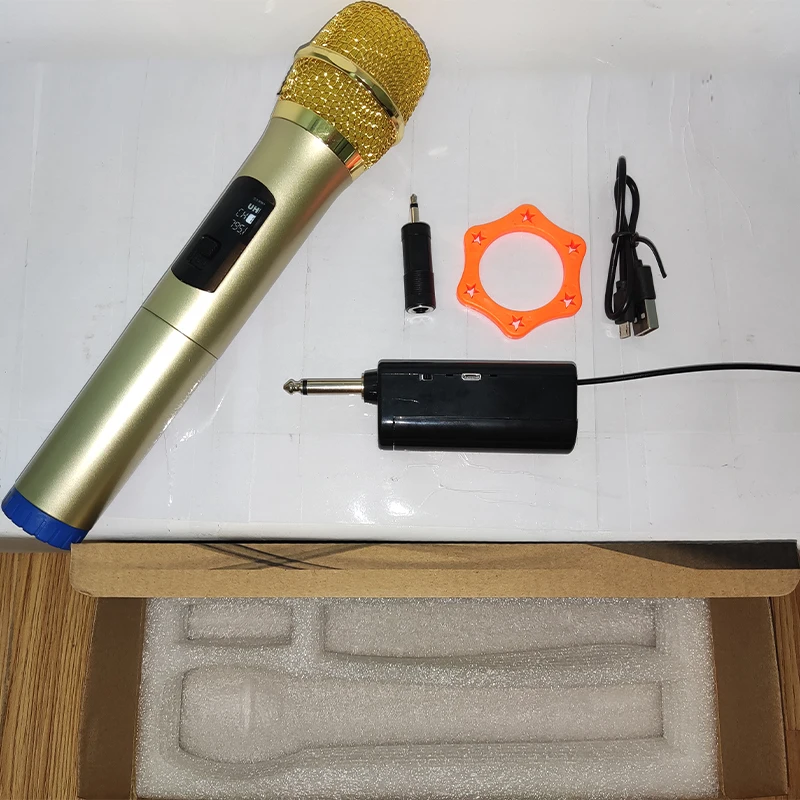 Лидер продаж высококачественный микрофон для динамика универсальный беспроводной U-образный UHF VHF оптовая
