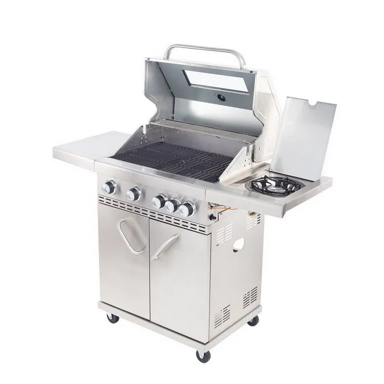 high quality custom gas grill 5  burner machine stainless steel barbeque outdoor gas grill stove bbq grill