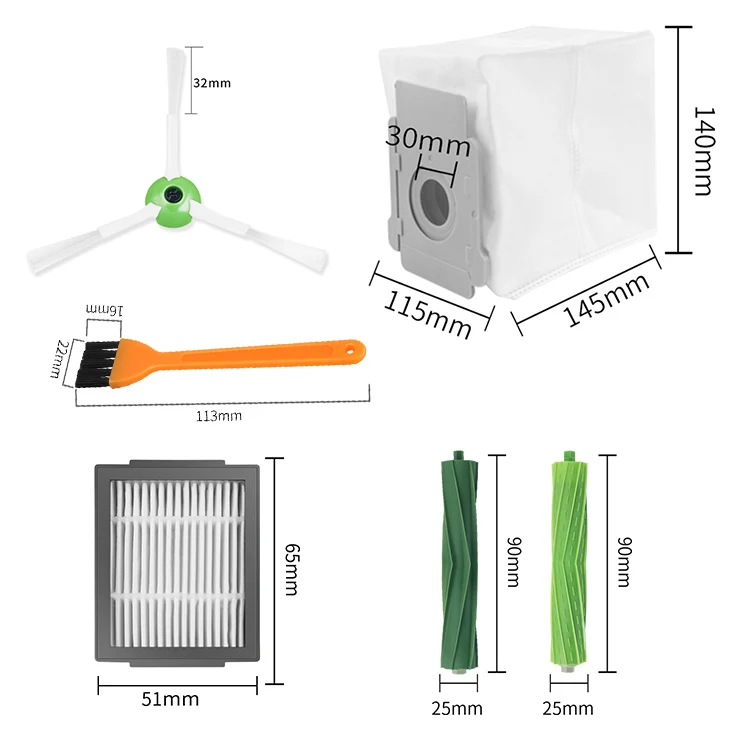 Popular irobots roombas i7 robotic vacuum cleaner Accessoris irobots vacuum cleaner spare parts