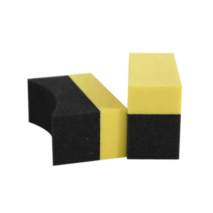 Stocked Foam Tyre Dressing Applicator Car Tyre Brush Sponge