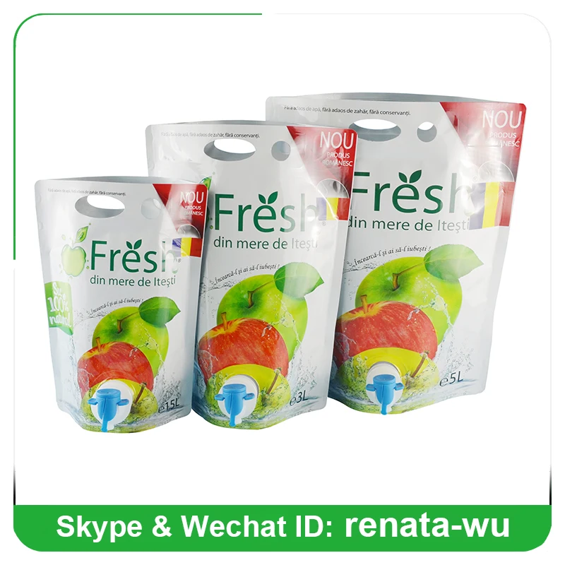 juice bag in box bib