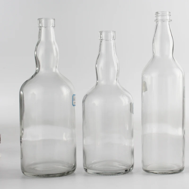 Заводская цена бутылка empty_wine_bottle с 1 литровыми стеклянными бутылками для