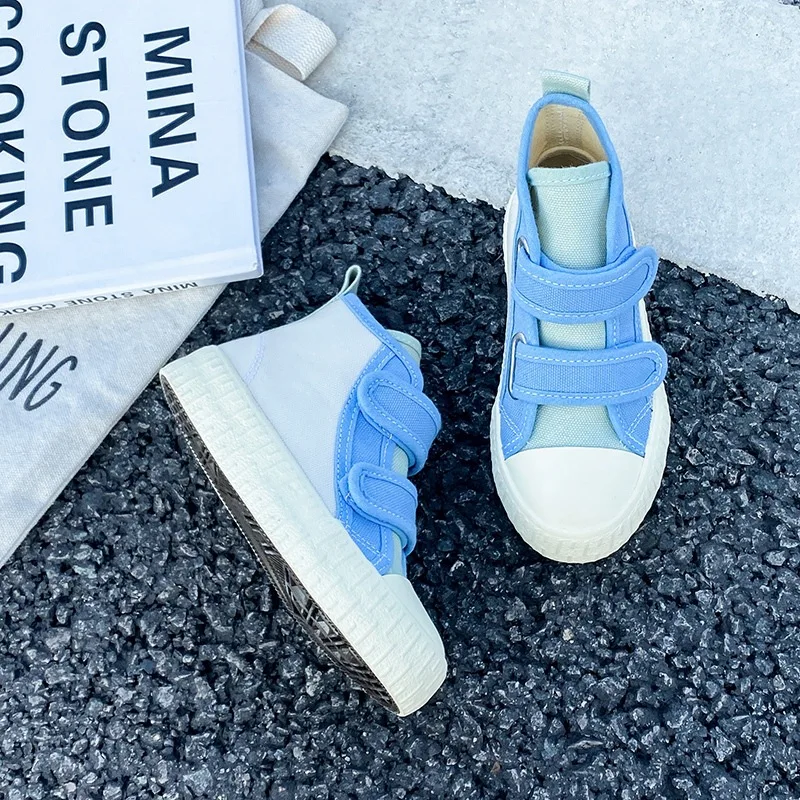 Spring Children Canvas Shoes Boy Sneakers Autumn Fashion Kids Shoes Casual Girls Flat Sports Running Shoes Student