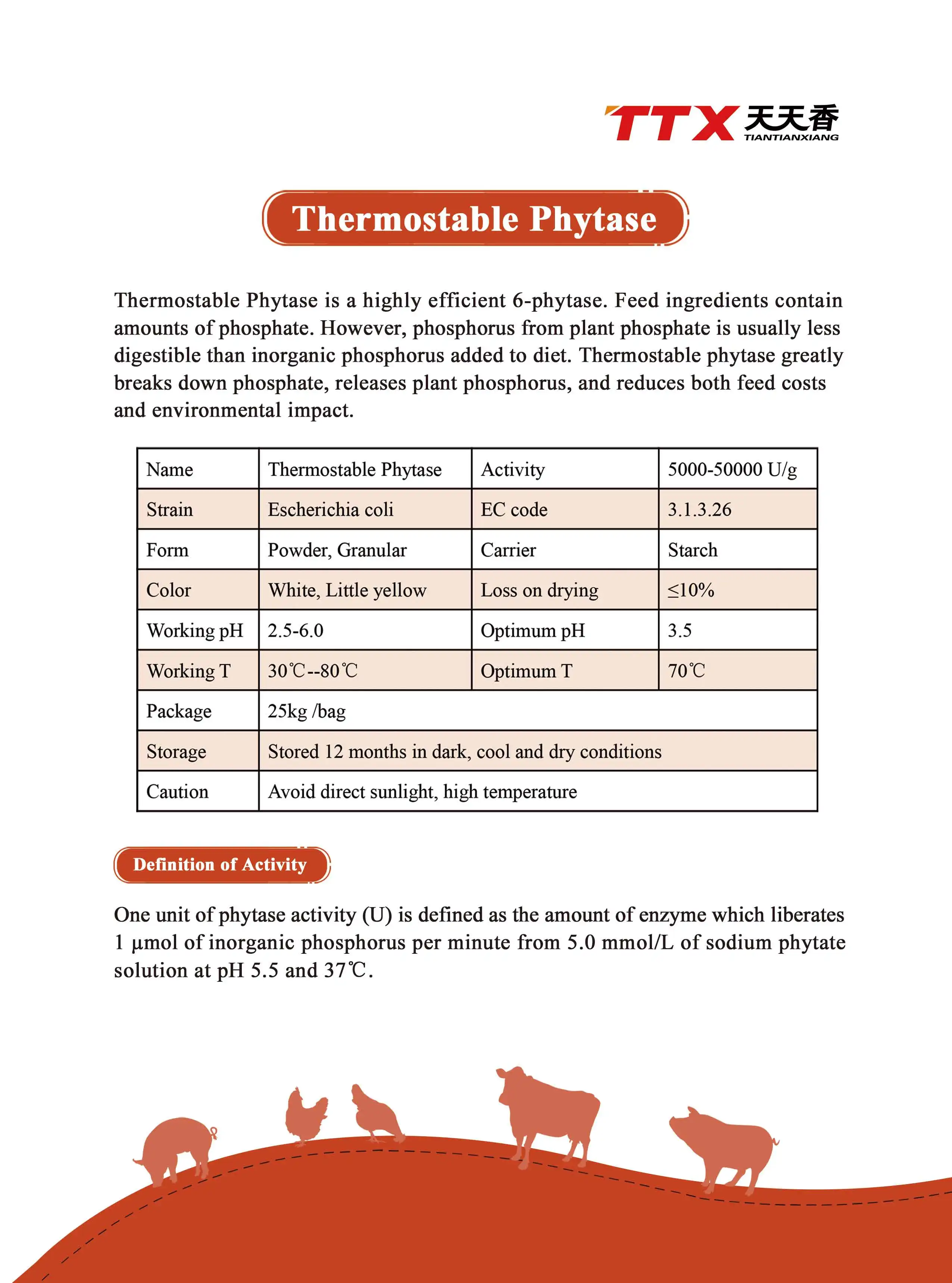 Thermostable phytase 2