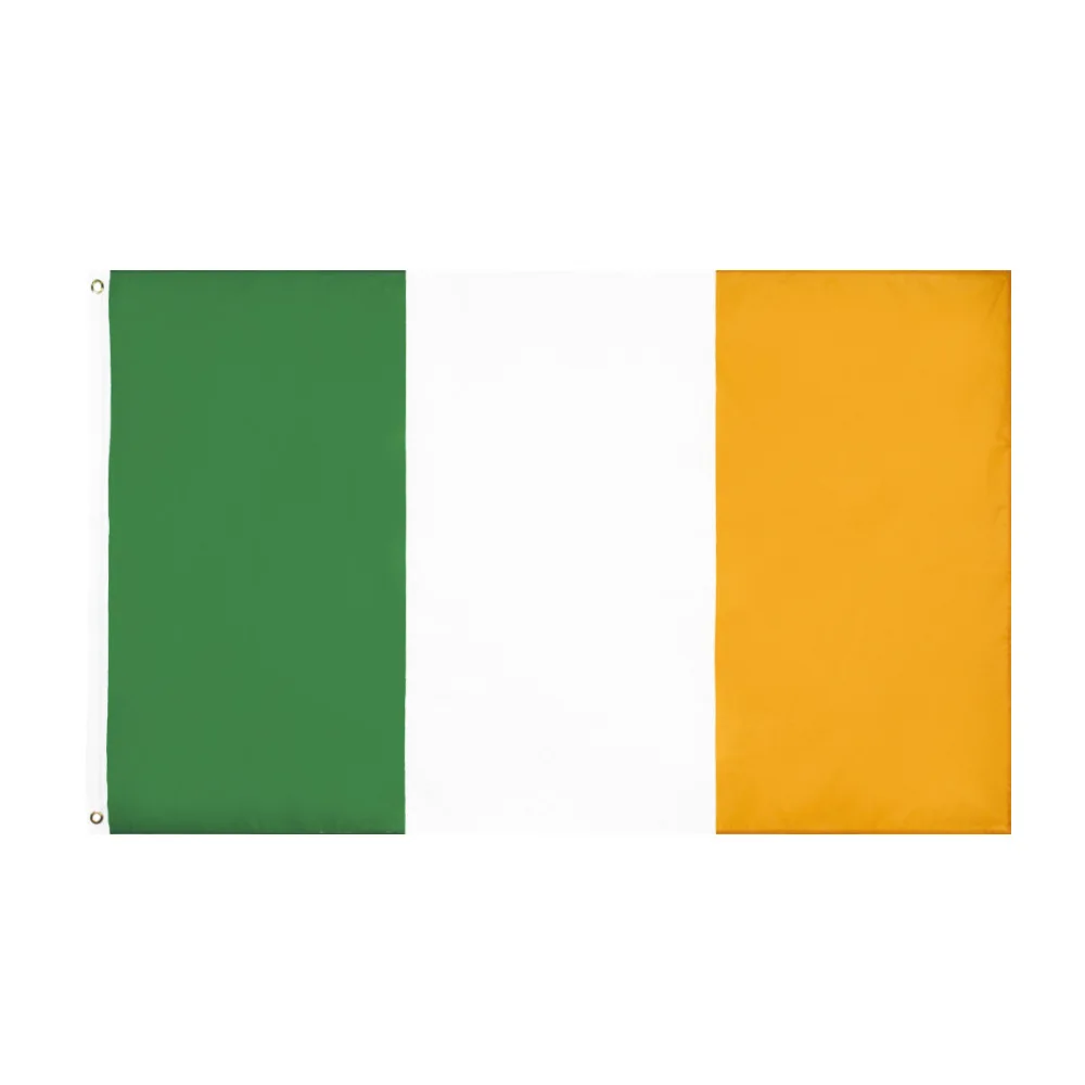 Customized Logo 90x150cm Flying Flag Irish Flags Northern Ireland