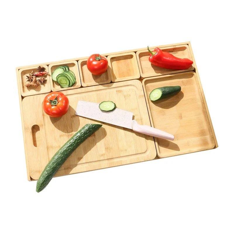 Multifunctional Combination Chopping Board Vegetable Meat Rolling Panel Long Chopping Board